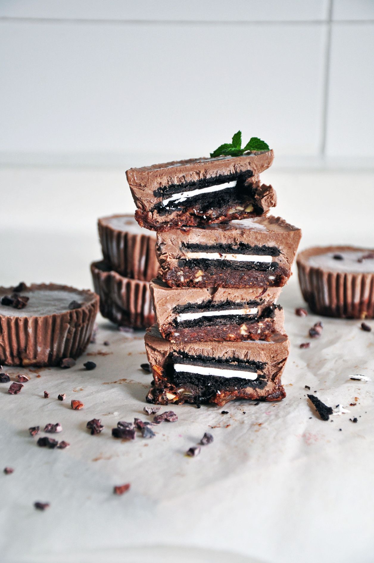 Healthy Chocolate Coconut Oreo Ice Cream Cups (Vegan) 3 Steps Instructables