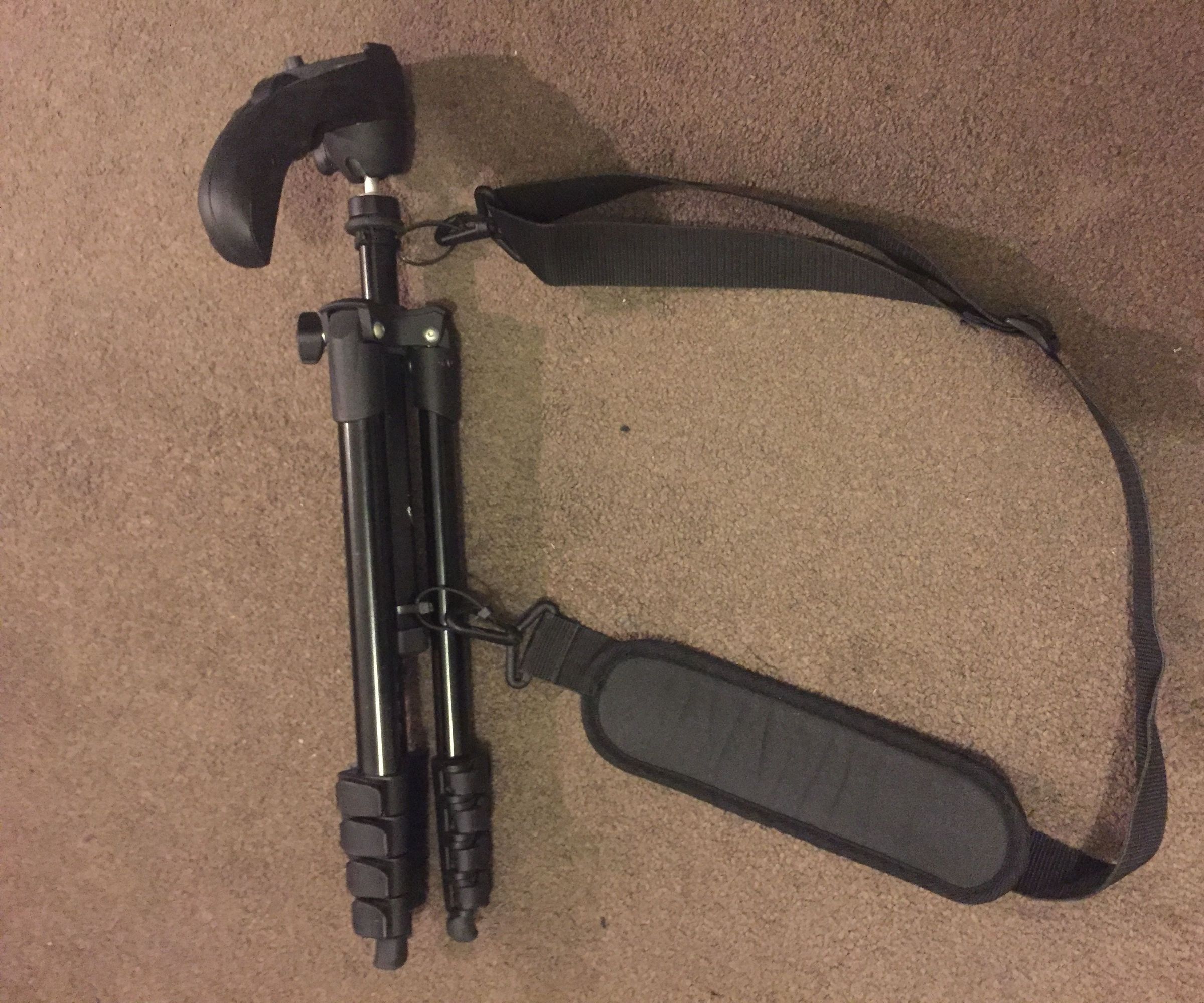 Shoulder Strap Tripod Holder
