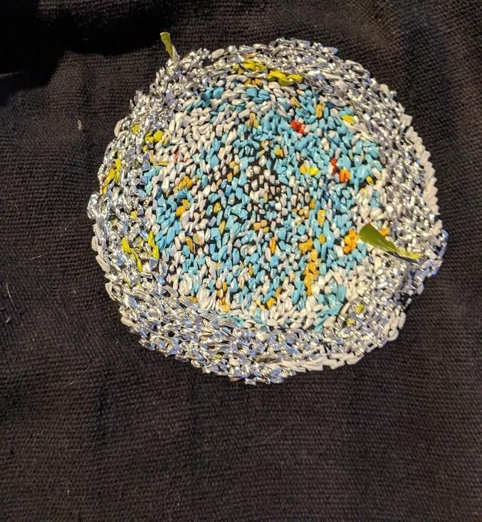 Embroidered Chip Bag Plastics! (An Upcycled Project)