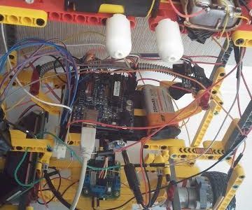 Self Balancing Robot with LCD