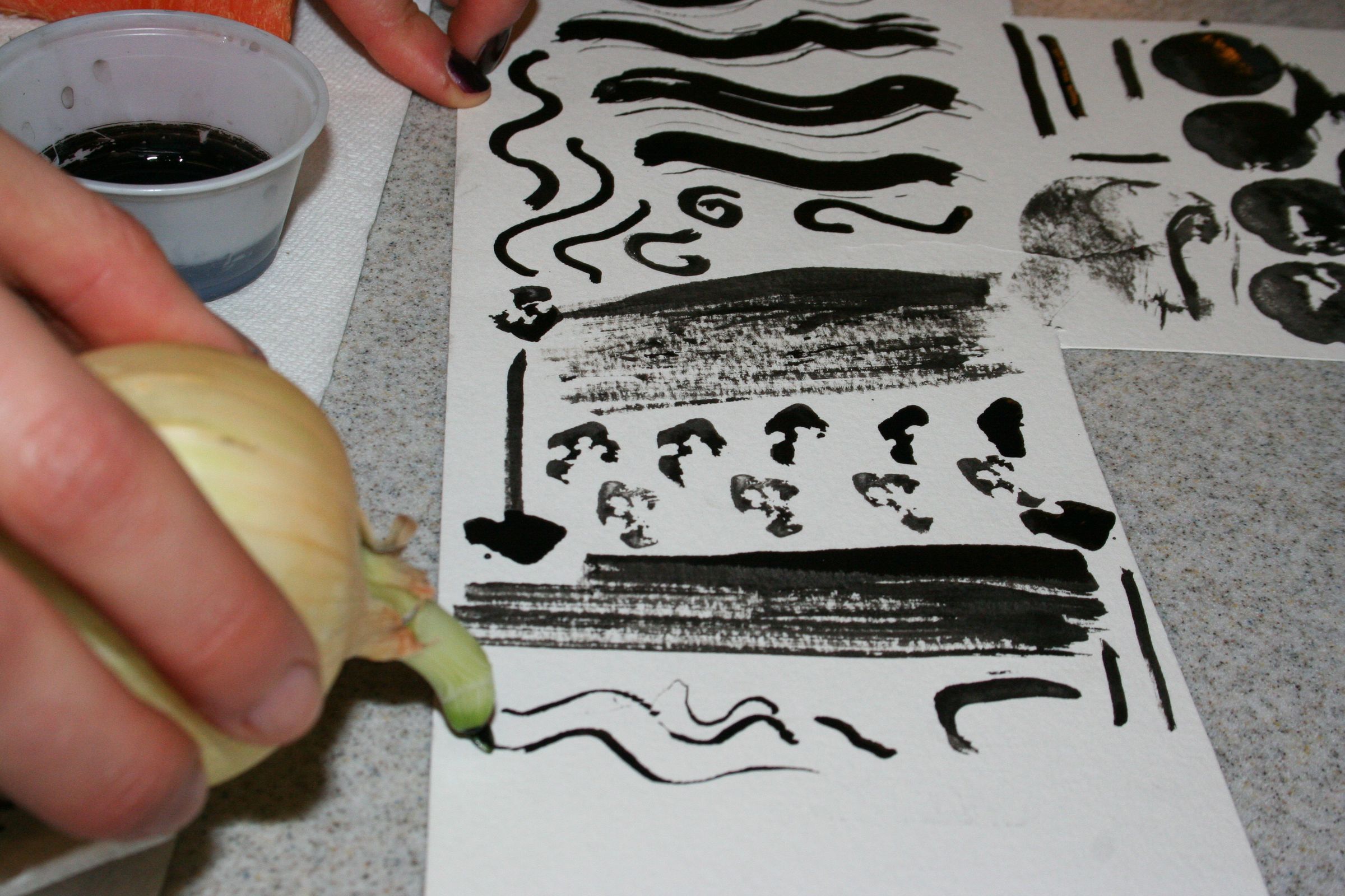 How to Paint With Vegetables Instructables
