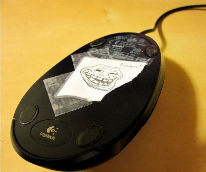 Computer Mouse Prank
