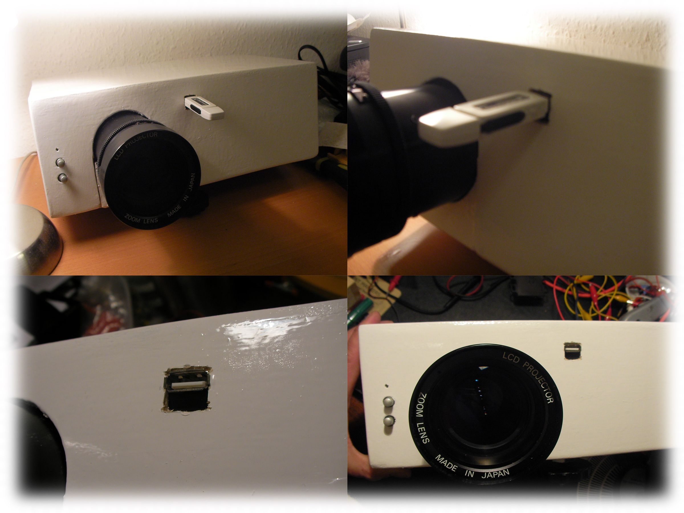 DIY Multimedia LED Projector (video Manual) : 23 Steps (with Pictures ...