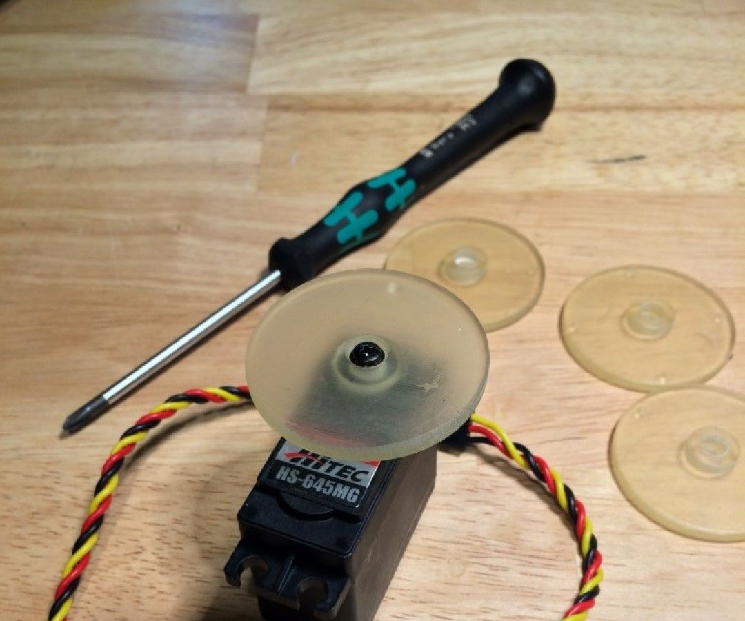 3D Printing RC Servo Splines (Hitec HS-645MG)