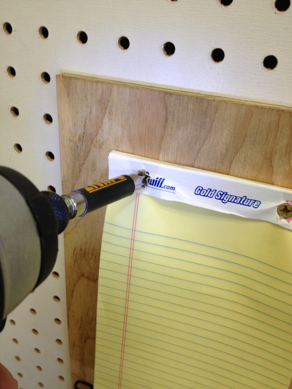 Mount the Suggestion Board to the Wall (or Other Appropriate Surface)