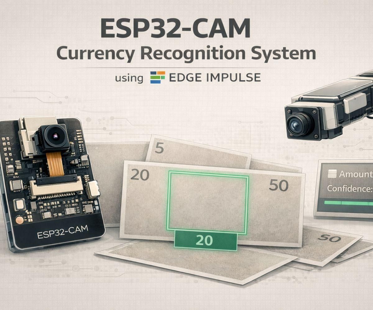 Currency Recognition Using ESP32-CAM and Edge Impulse