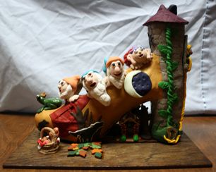 Grimm Fairy Tale Polymer Clay Shoe