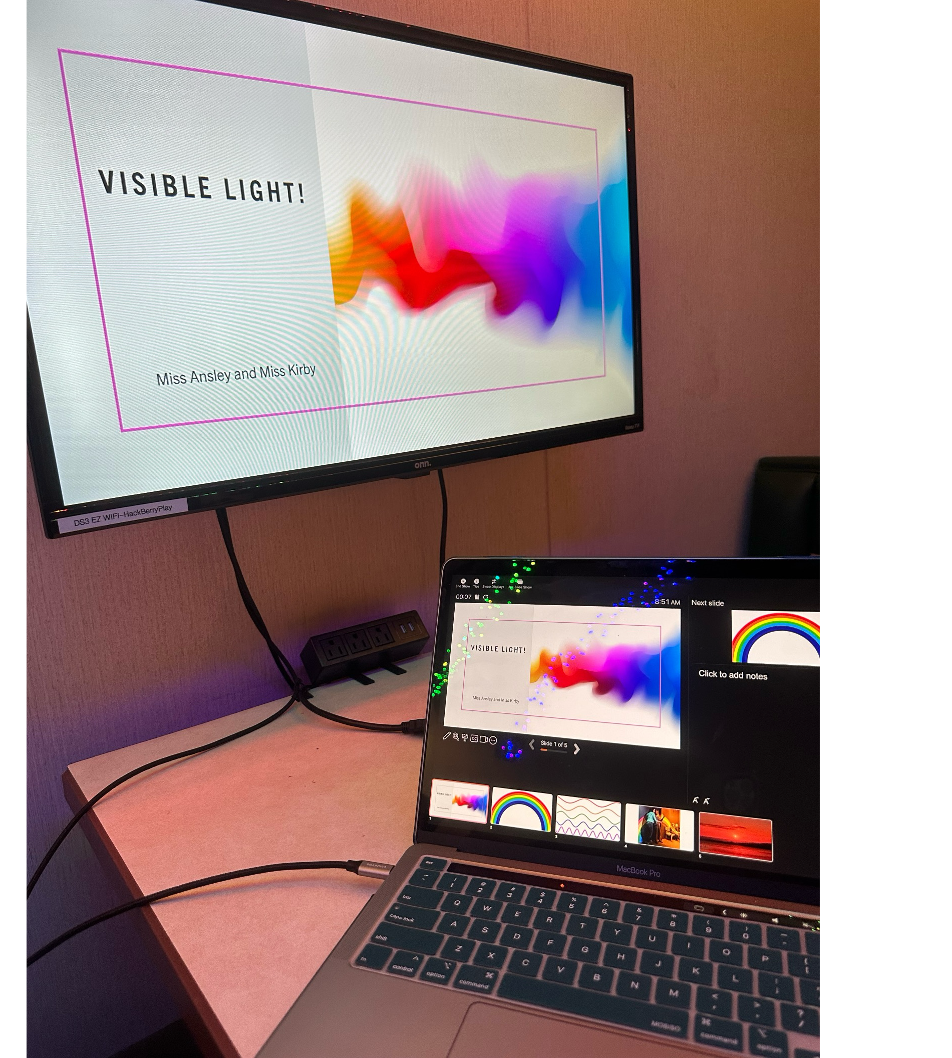 Color Play: Exploring Visible Light With Colored Markers and Light