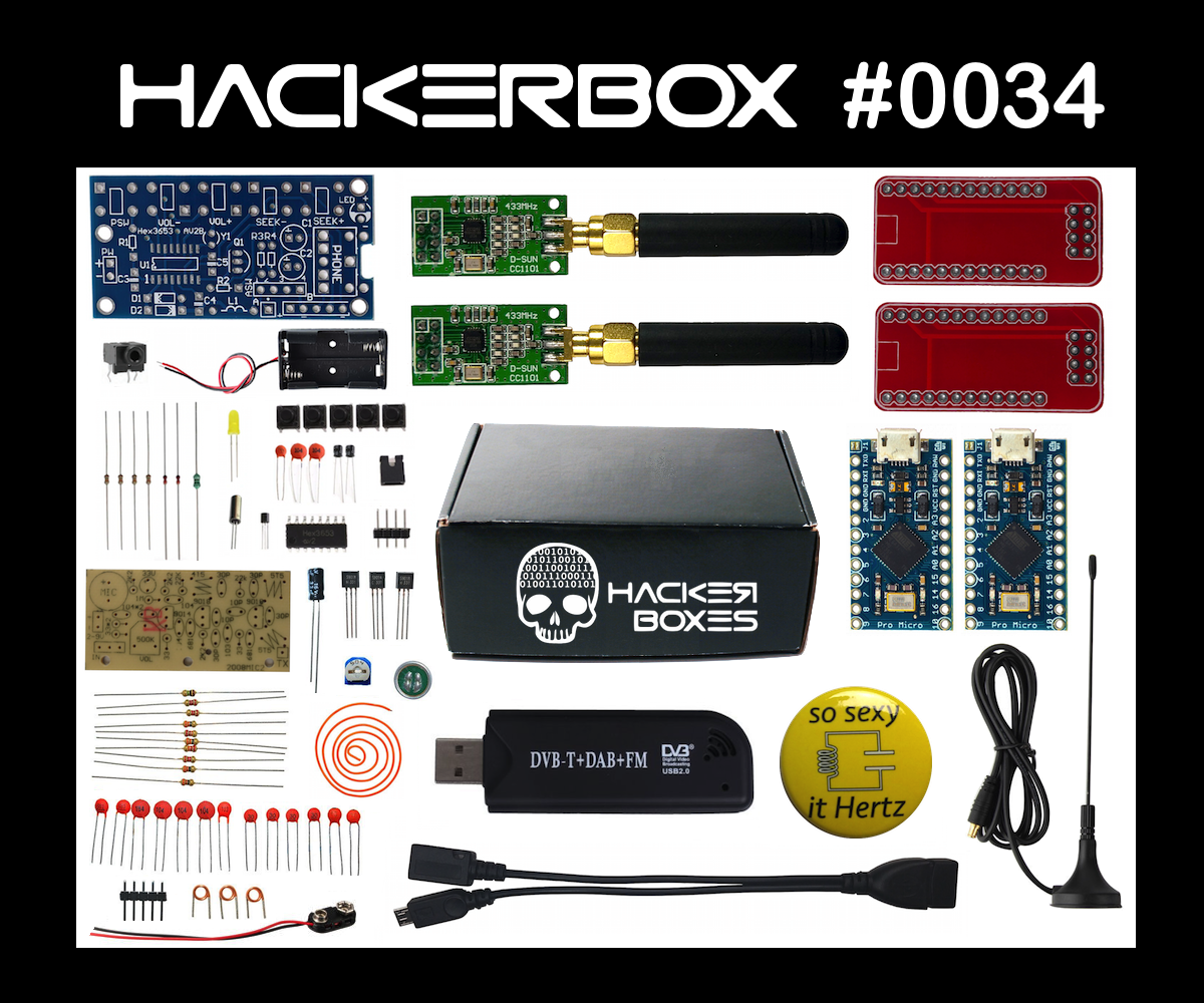 HackerBox 0034: SubGHz