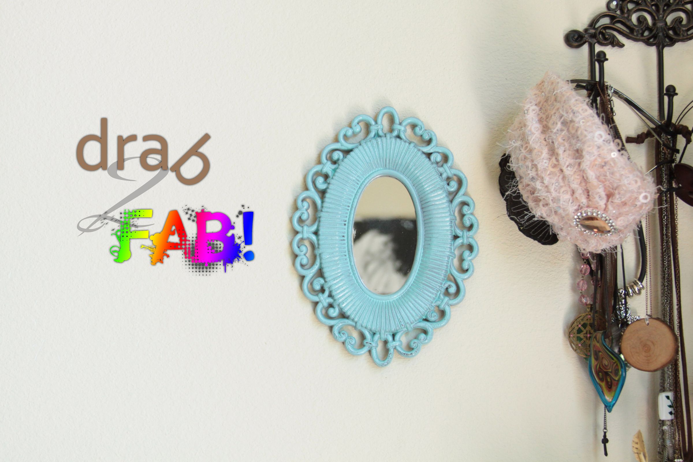 Drab to Fab: Upcycled Mirror