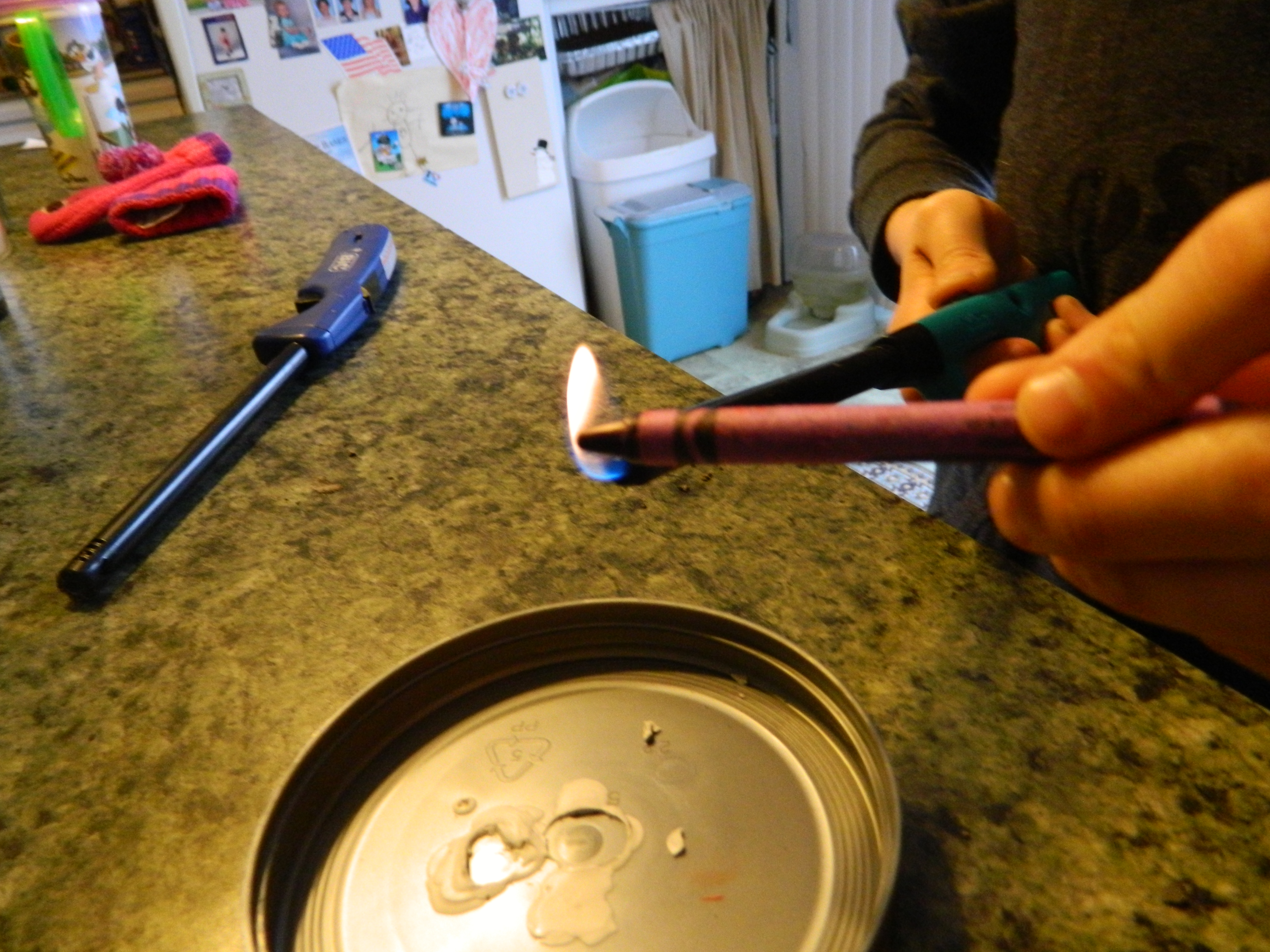 Emergency Crayon Candle Instructables