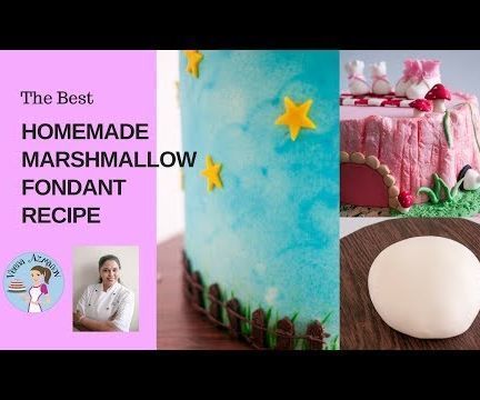 Best Homemade Marshmallow Fondant Recipe