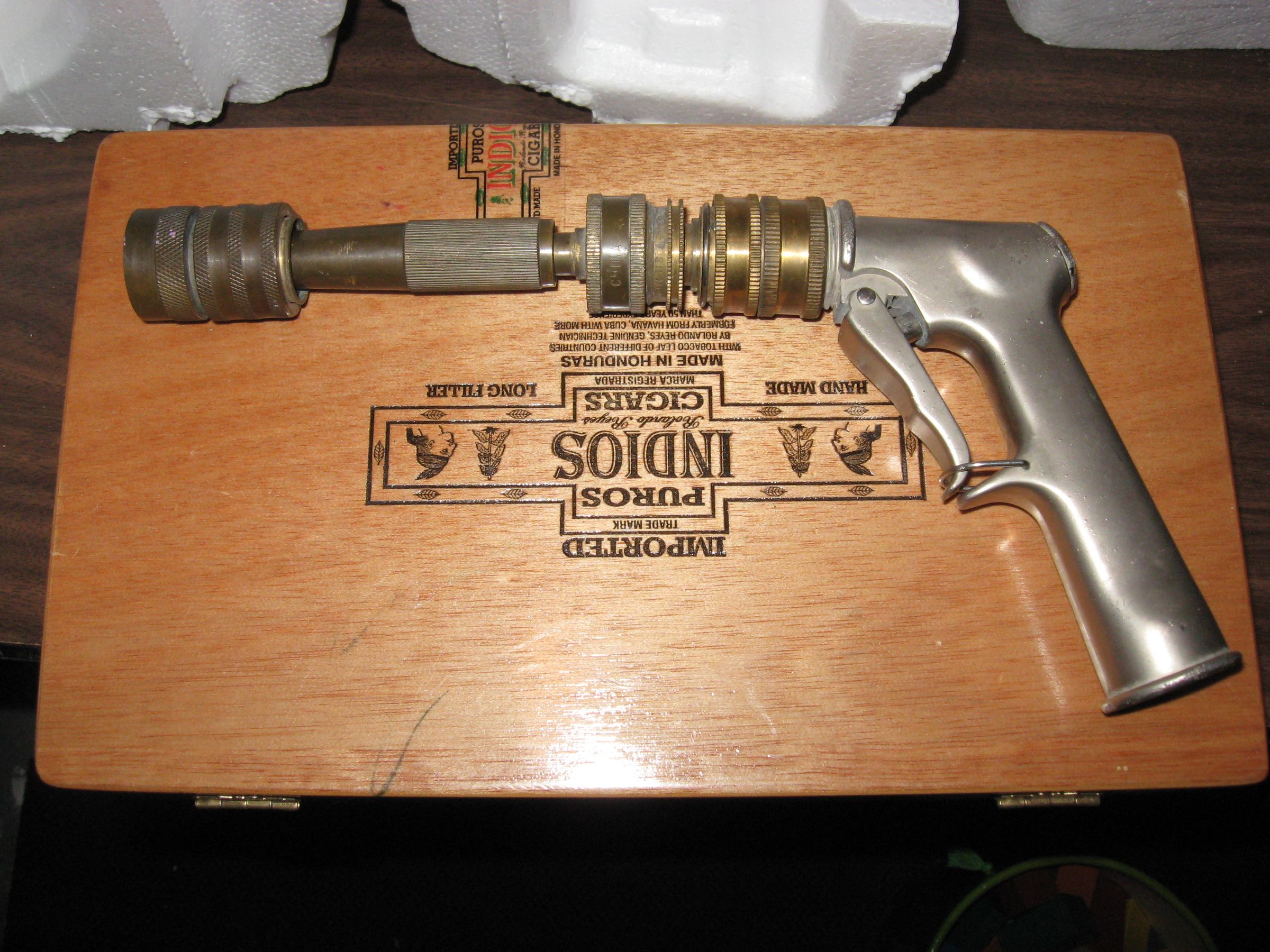 Steampunk Ray Gun from Found Objects