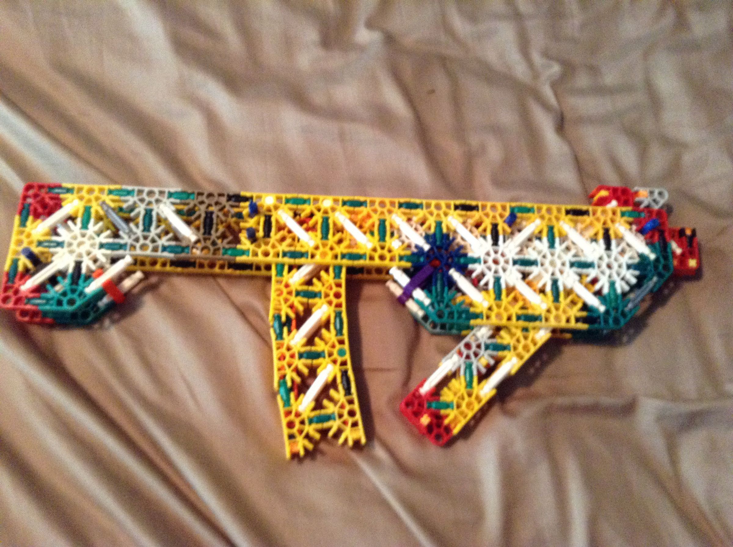 The Red Death a Knex Bullpup