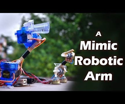 Simple Mimicking Robot Arm Using Arduino