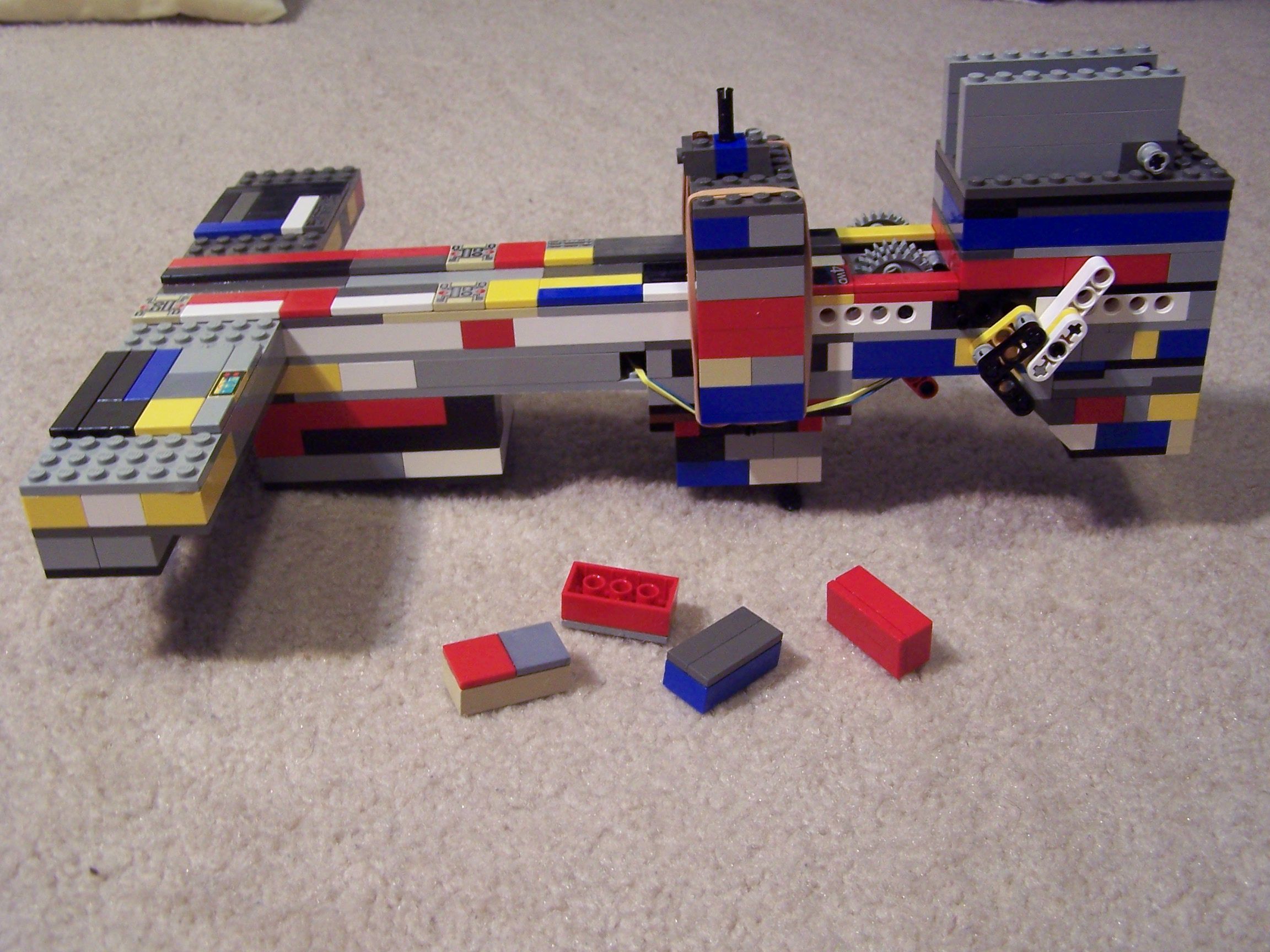 The Lego C4 Semi-Automatic Crossbow