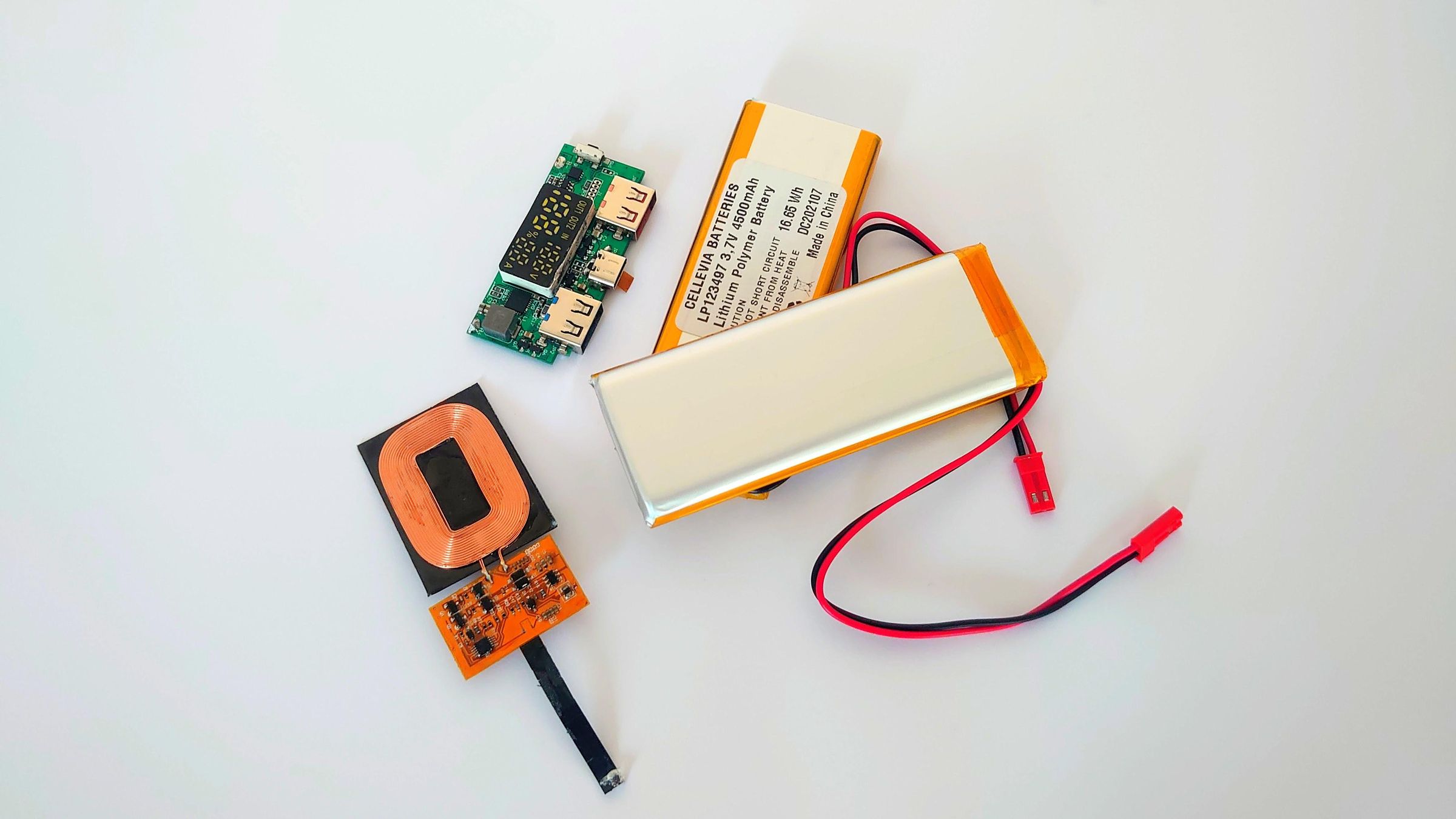 Power Bank With Cable Storage Instructables