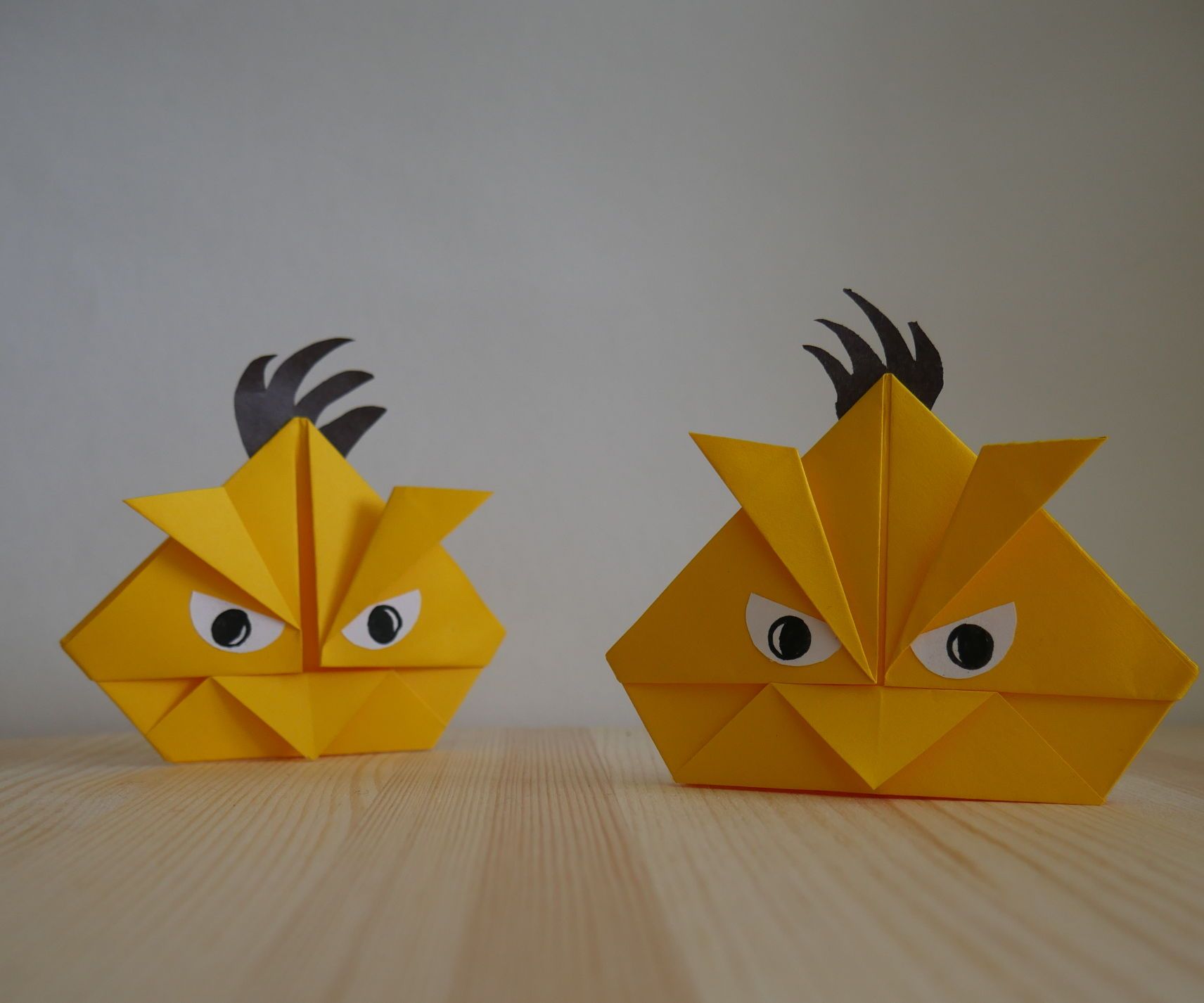 Origami Angry Birds