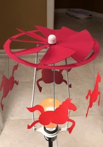 Dynamic Lampshade Inspired by Traditional Chinese Zoetrope Lantern