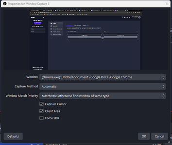 Streaming SYQEL With OBS