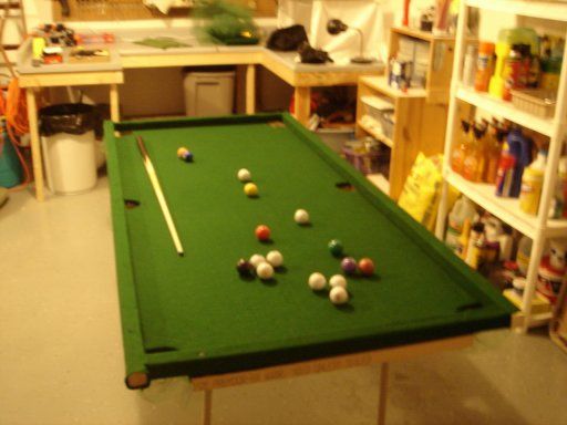 Golf Ballz Pool Table