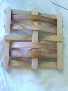 Bending the Popsicle Sticks