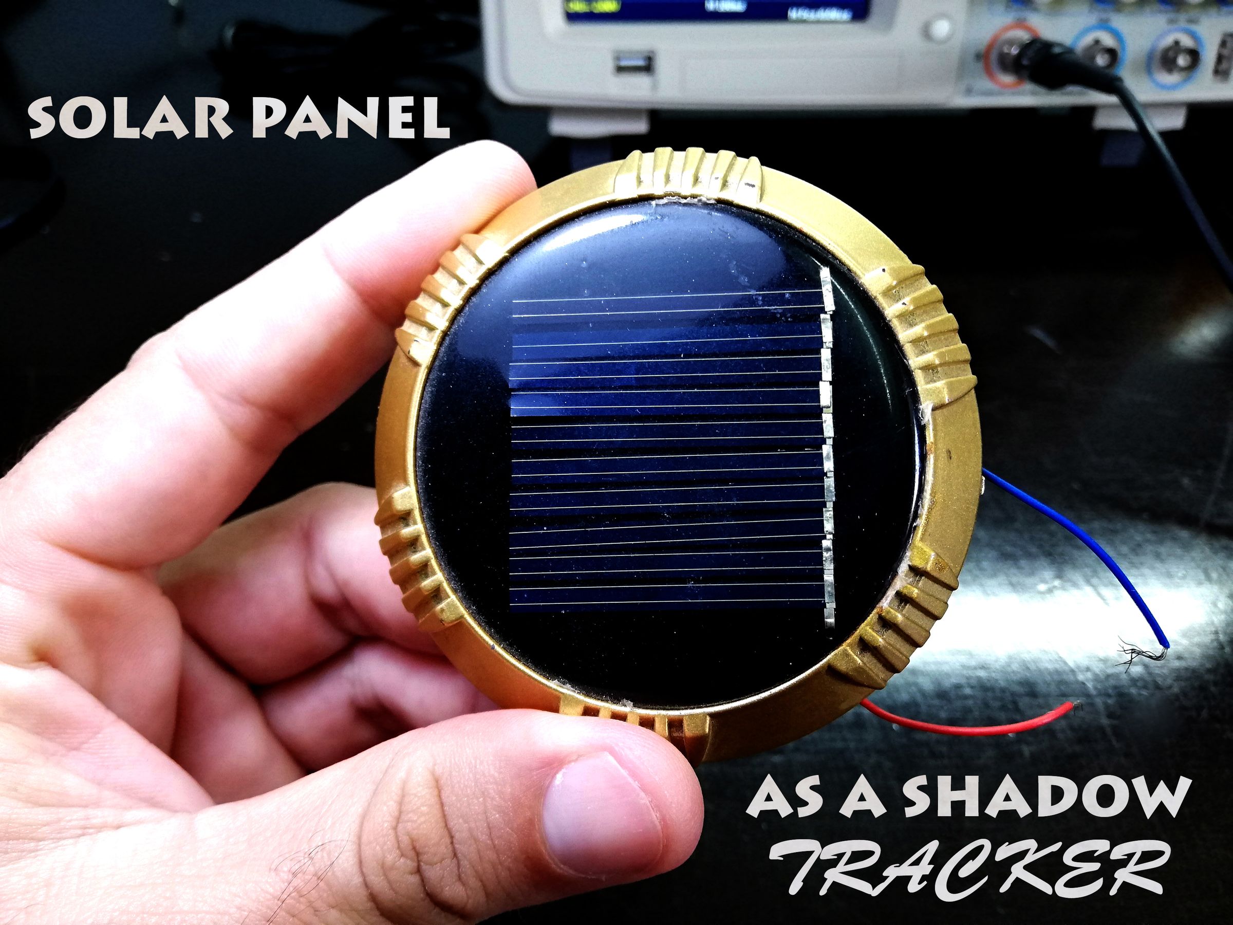SOLAR PANEL AS a SHADOW TRACKER : 7 Steps (with Pictures) - Instructables
