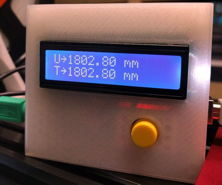 Digital 3D Printer Filament Counter Use PS/2 Mouse