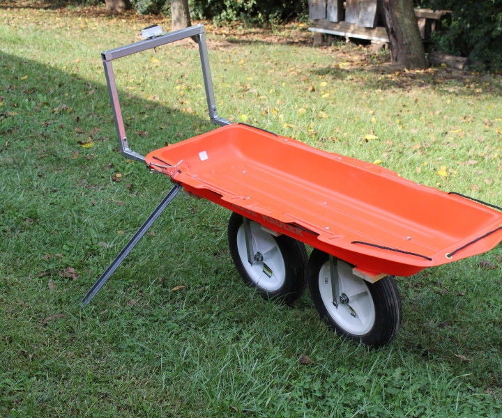 All Terrain Wheelbarrow, Cart, No Welding 10 Steps (with Pictures