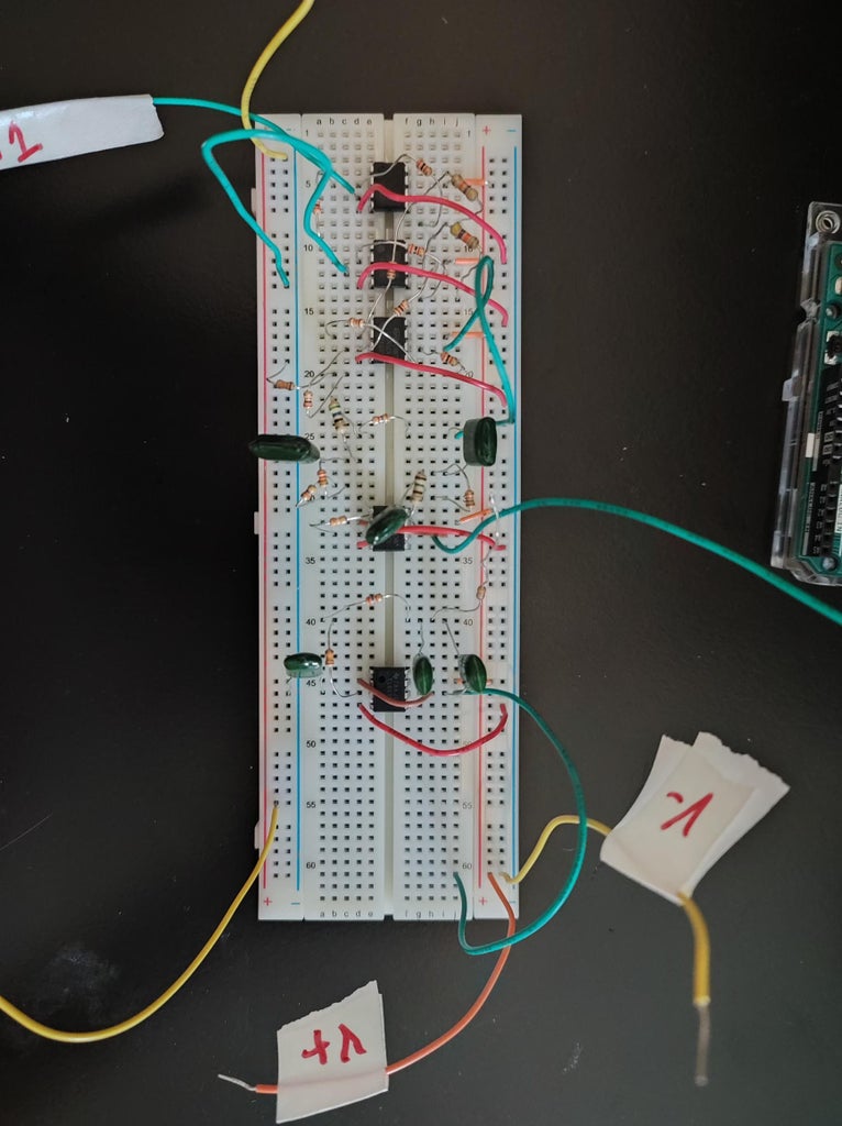 Electrocardiogram (ECG) Circuit : 5 Steps Circuit Diagram