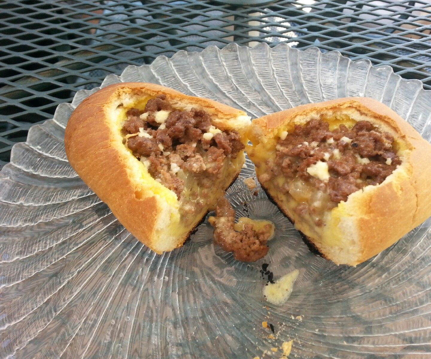 Grilled Bleu Cheese Egg Bowl
