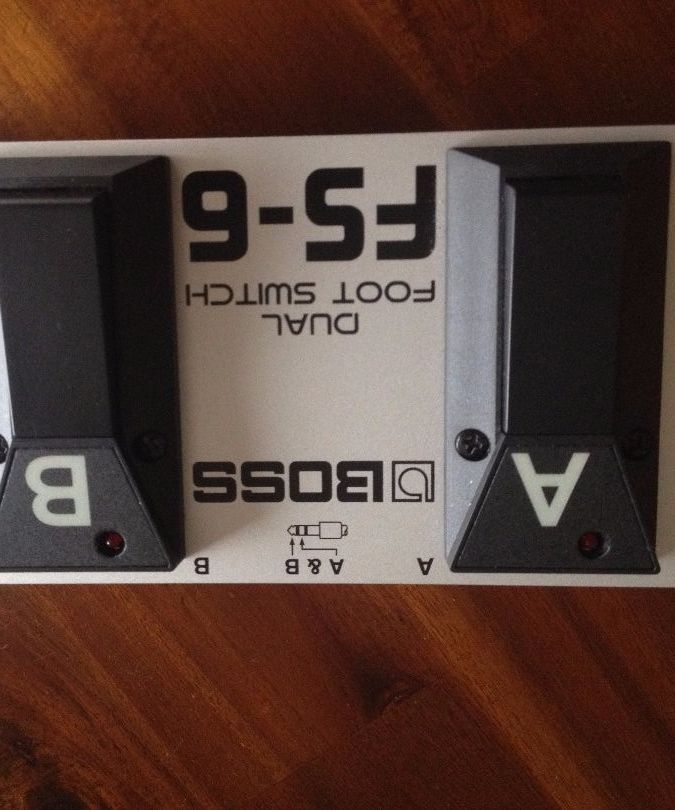 Externe Stromversorgung Boss FS-6 Doppelfußschalter