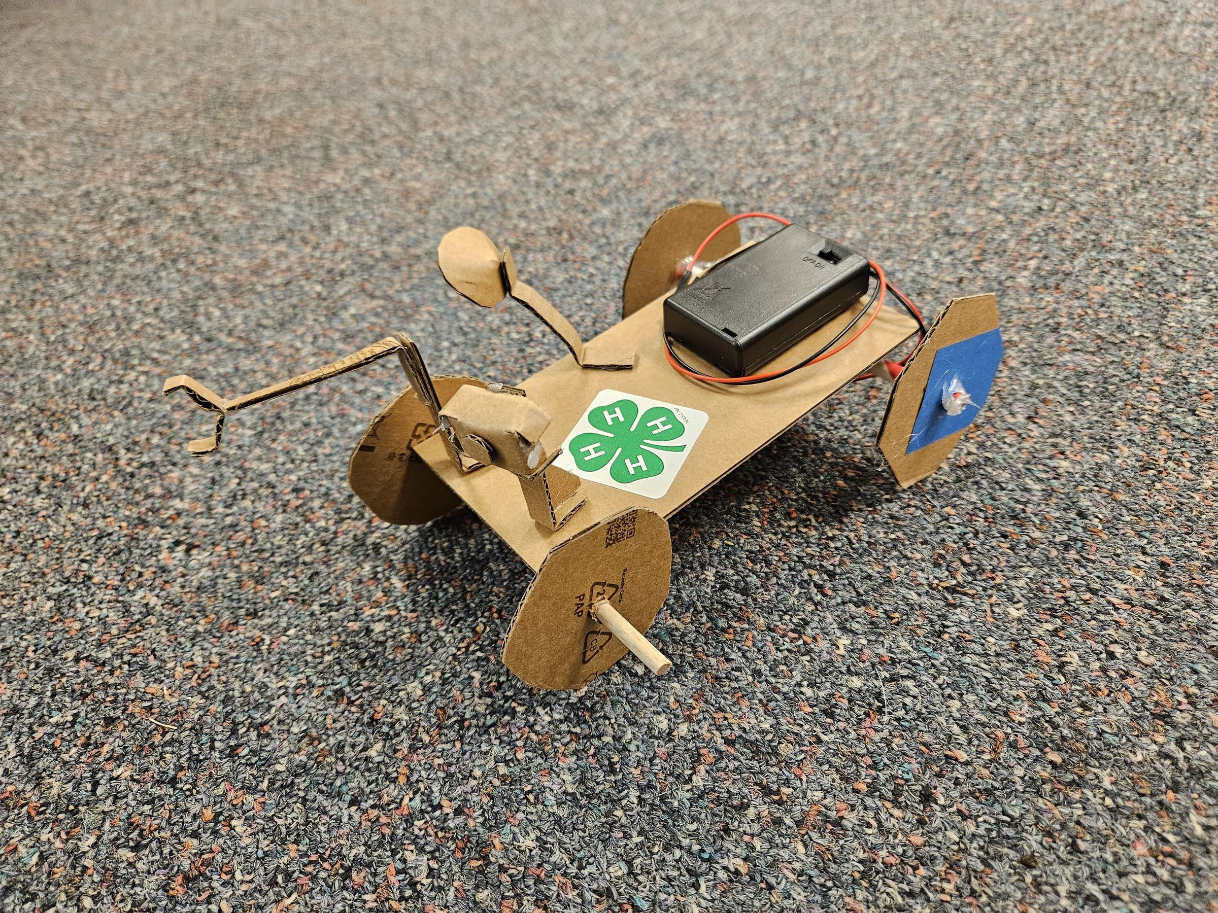 Build a Cardboard Car, Tractor, Rover, or Whatever : 4 Steps (with ...