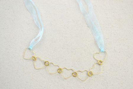 Complete the Heart Garland Necklace