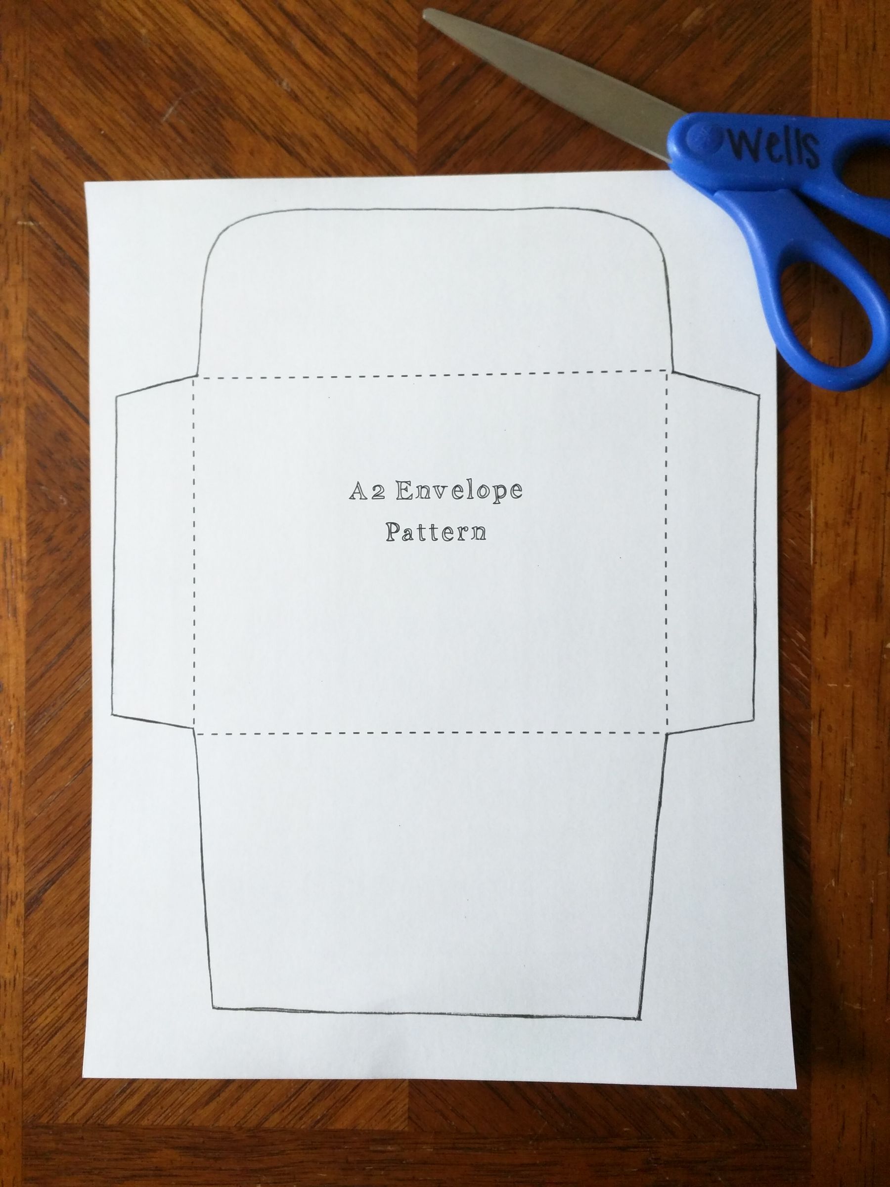 DIY Customizable Envelopes (Size A2) 6 Steps (with Pictures