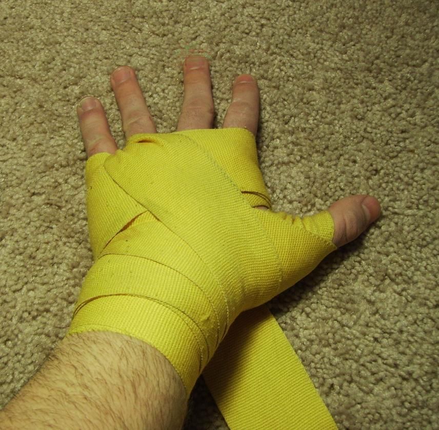 Optional: Wrap In-between Your Fingers