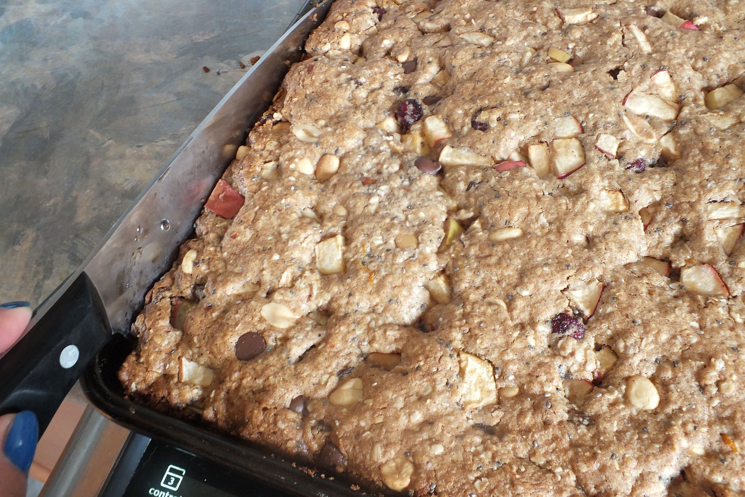 Gluten Free Trail Mix Oatmeal Bars Instructables