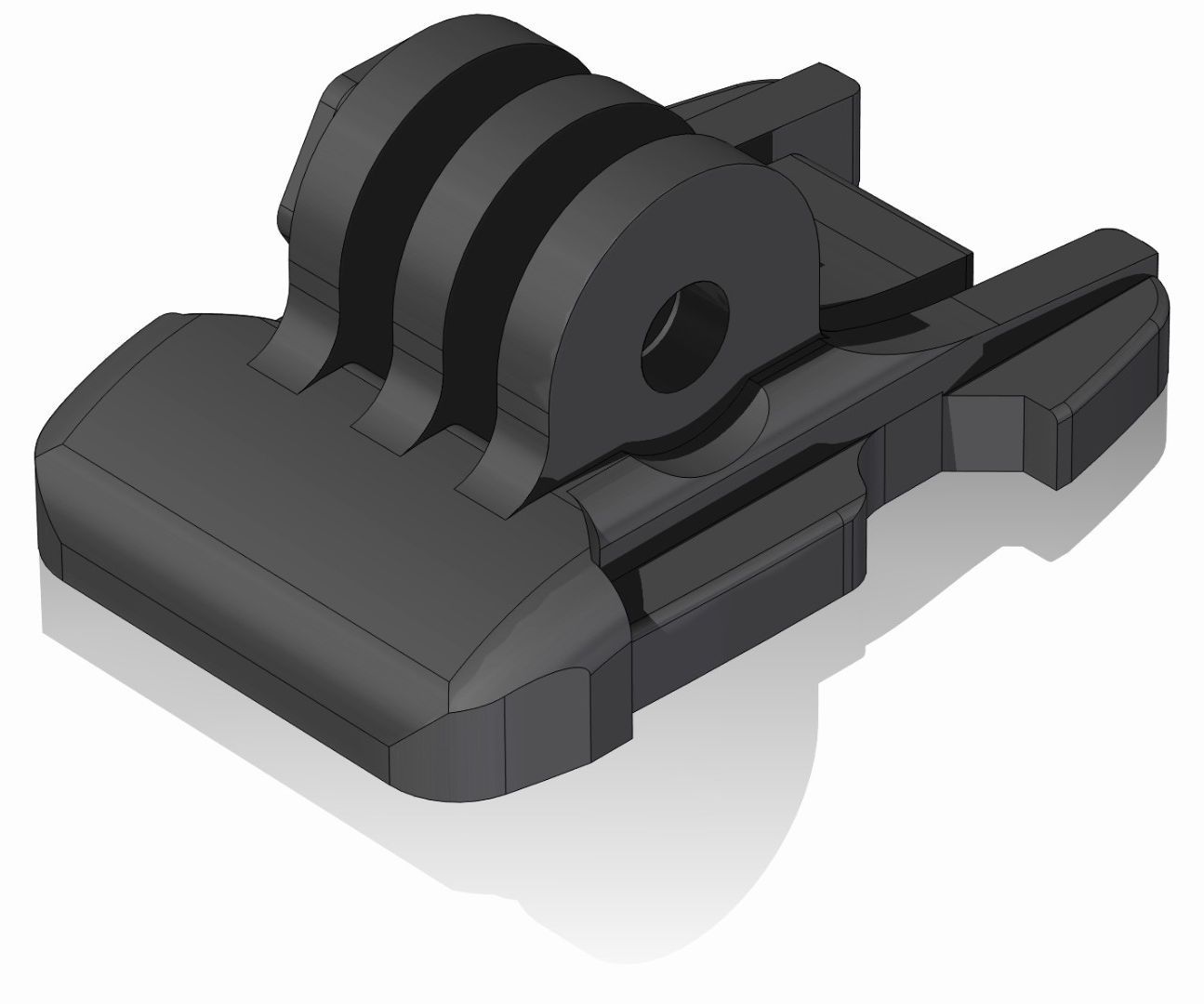 GoPro Quick Release Buckle [3D Printed Replacement Parts] 3 Steps