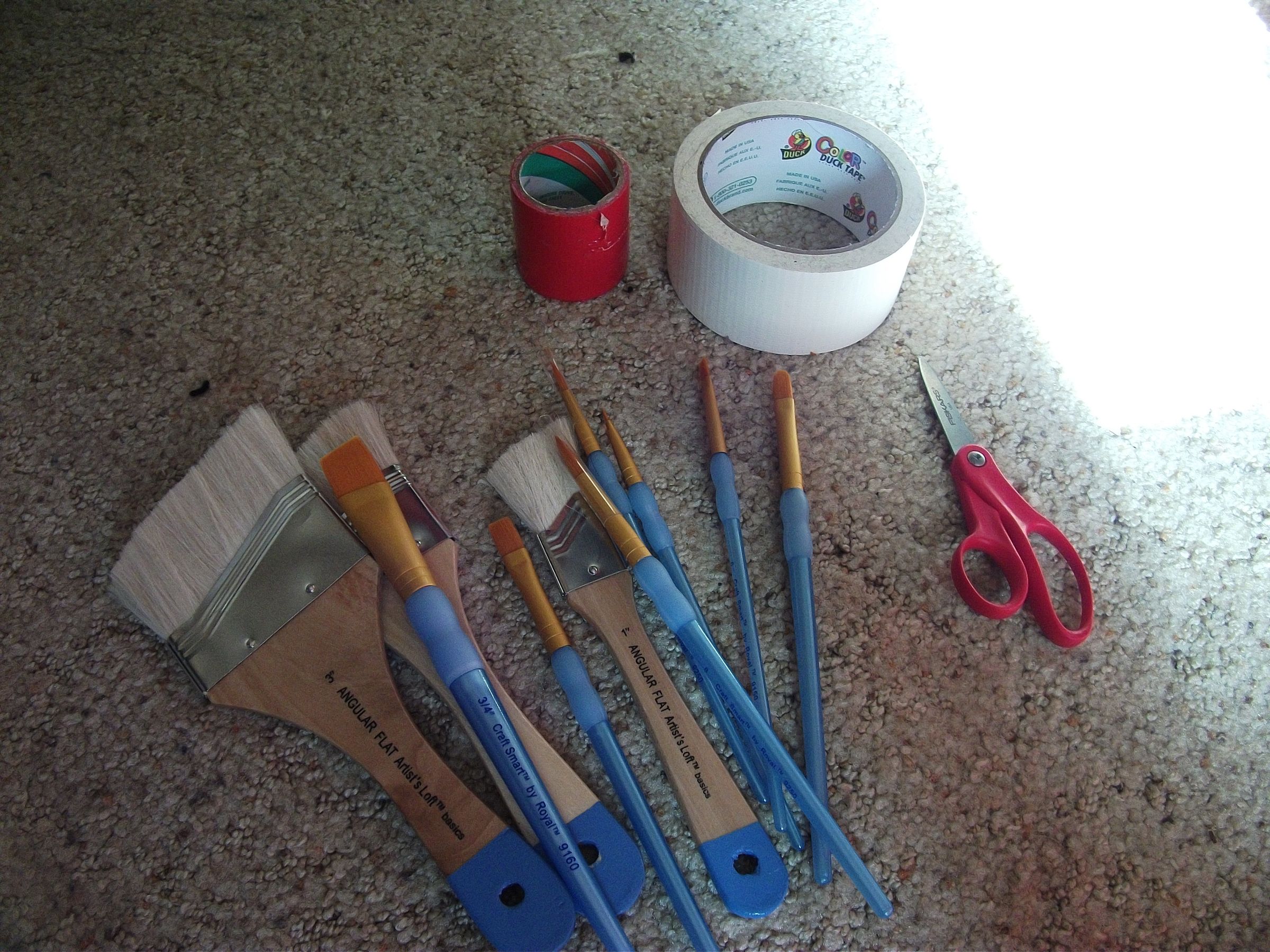 Cool Duct Tape, Paint Brush Case 4 Steps Instructables