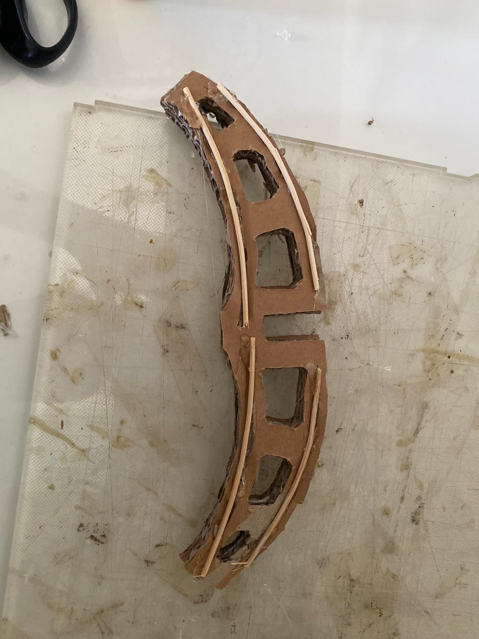 Cut the Bow Handle Body