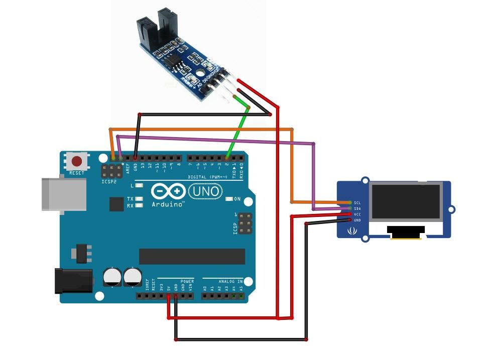 The Circuit - Variation3 Using IR Encoder Module As a Step Source The Circuit - Variation3 Using IR Encoder Module As a Step Source