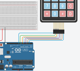 Connecting the Keypad