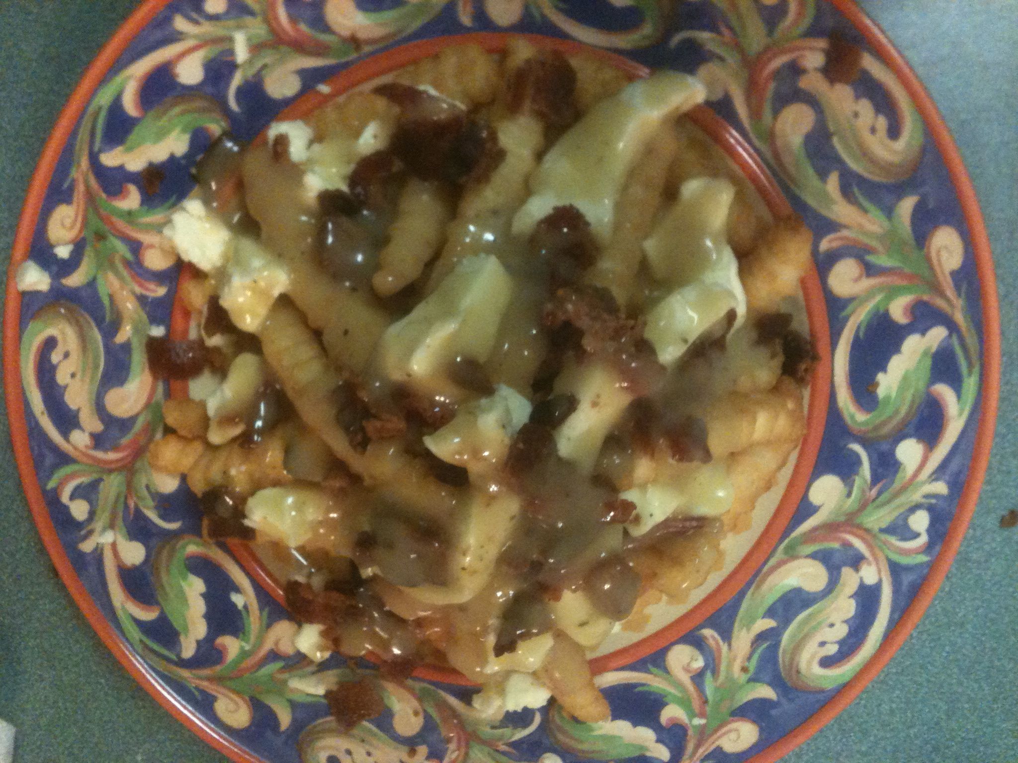 Quick Bacon Poutine