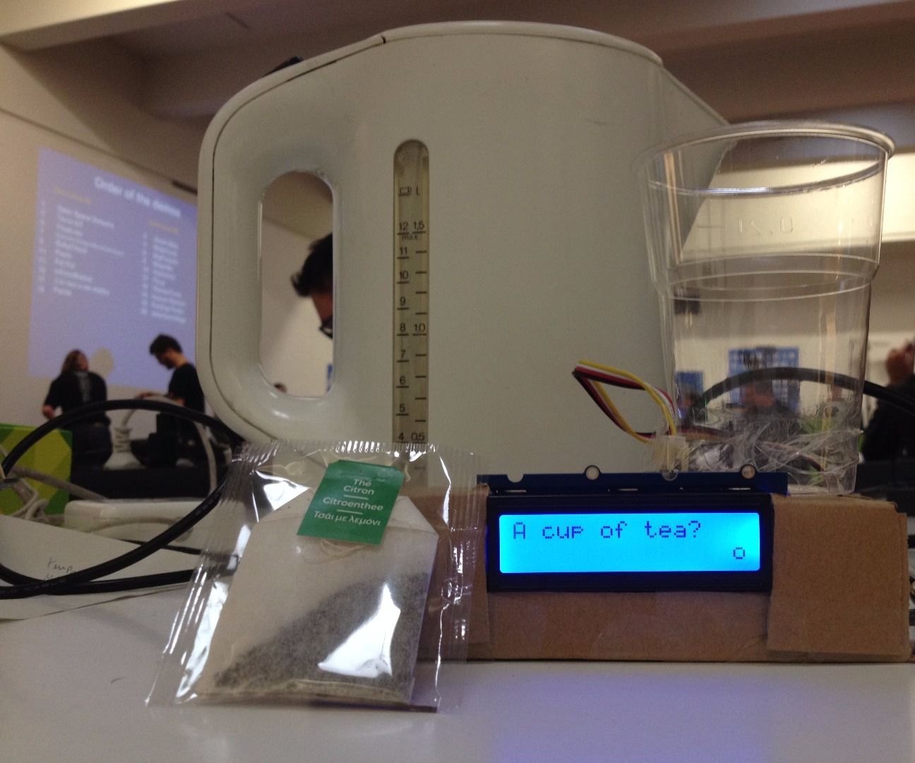 Intel IoT Roadshow Paris - TCup