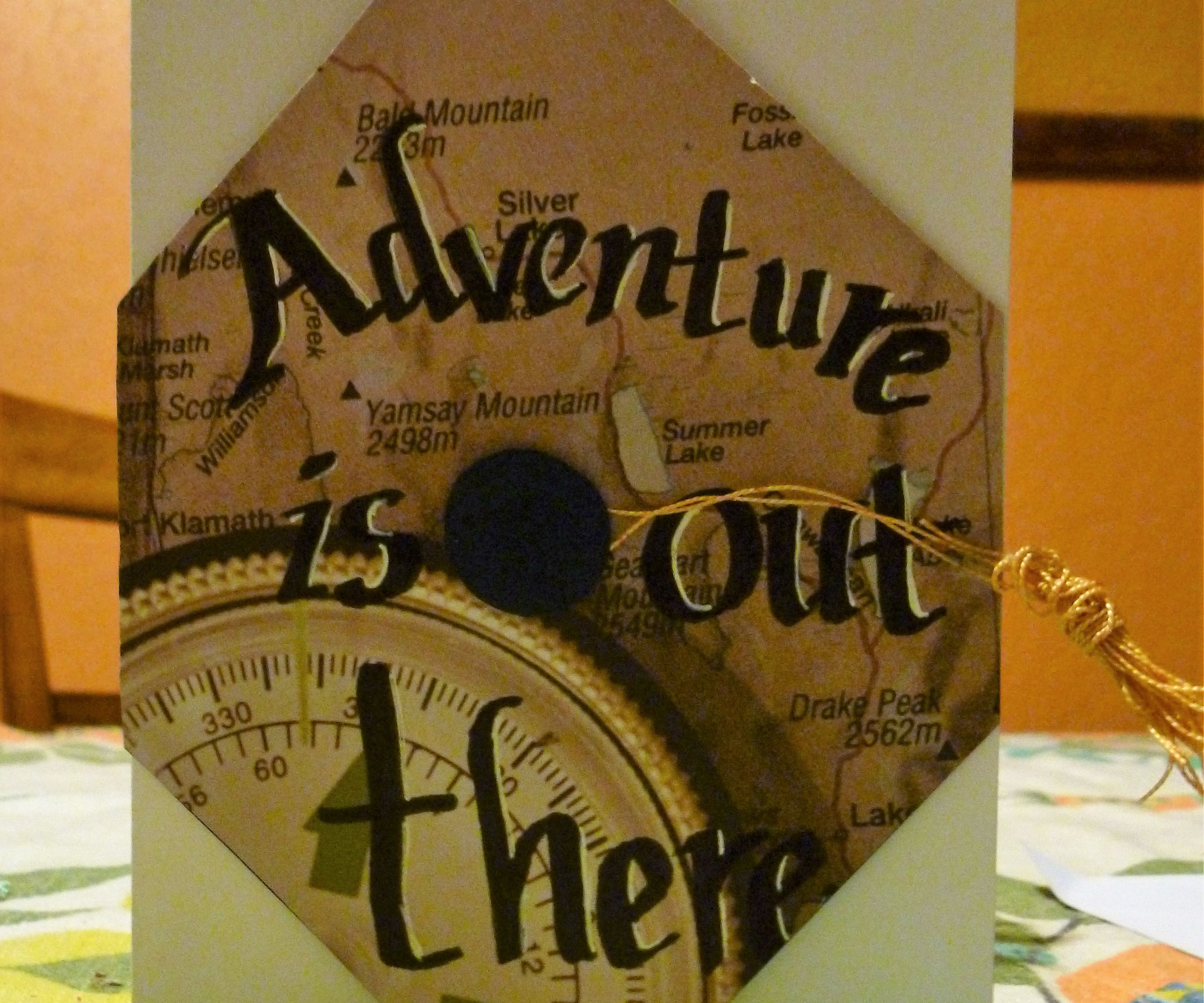 Adventure Graduation Card