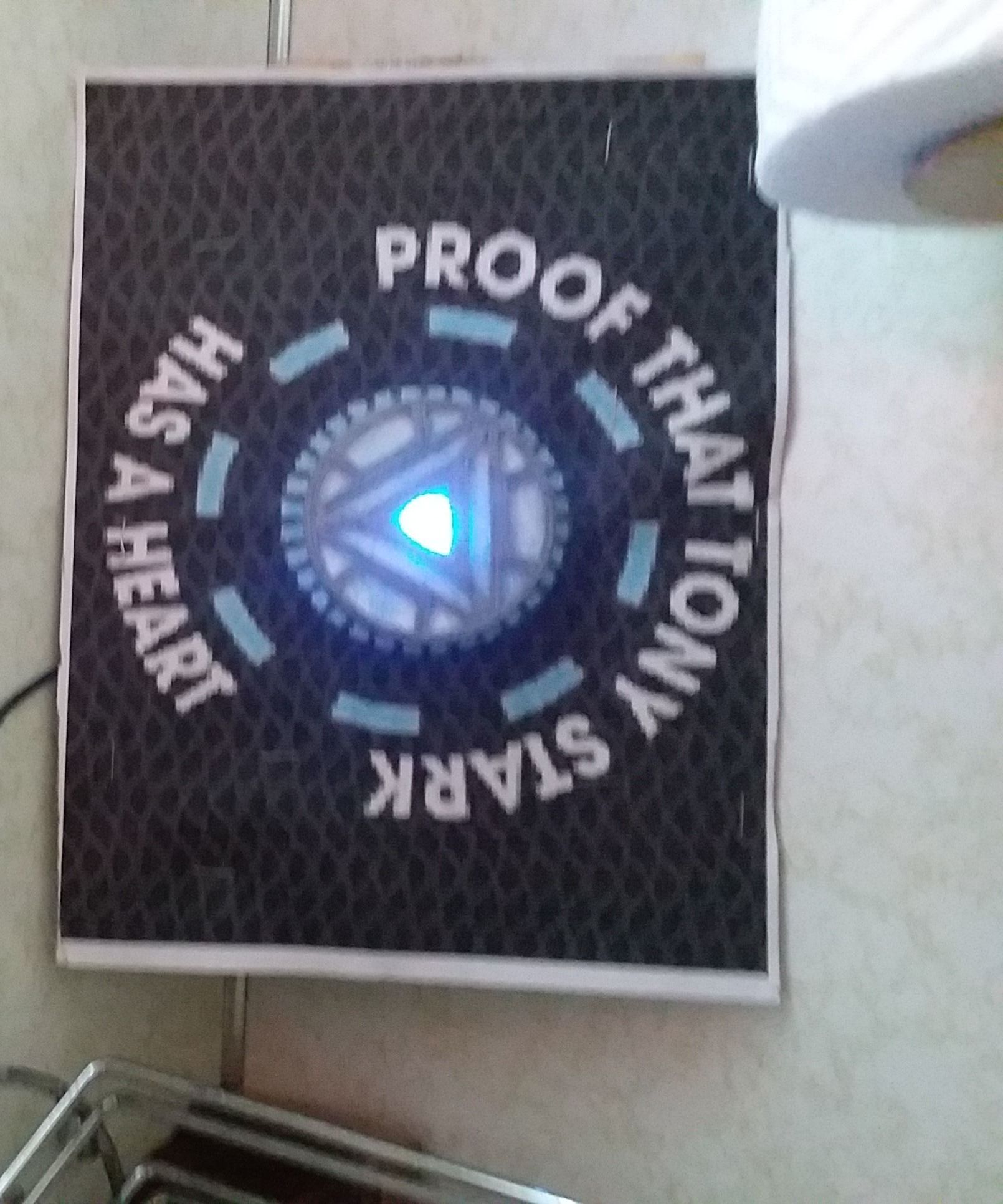 Proof Tony Stark Has a Heart Night Light
