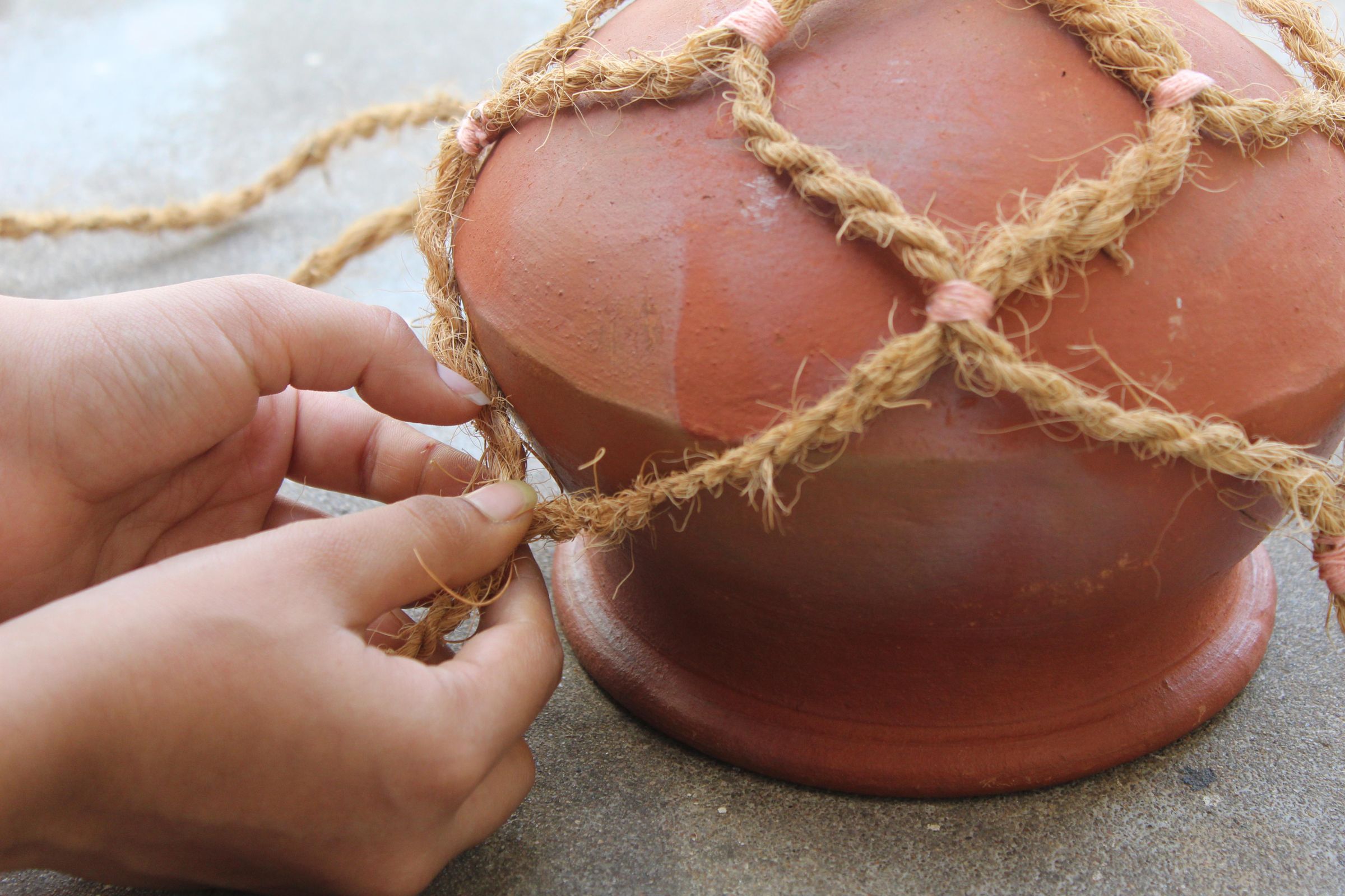 DIY Jute Rope Plant Hanger 6 Steps (with Pictures) Instructables
