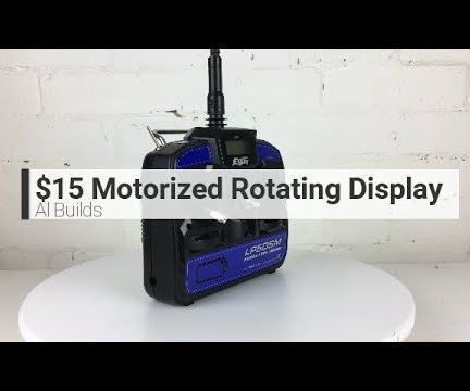 $15 Motorized Rotating Display Turntable