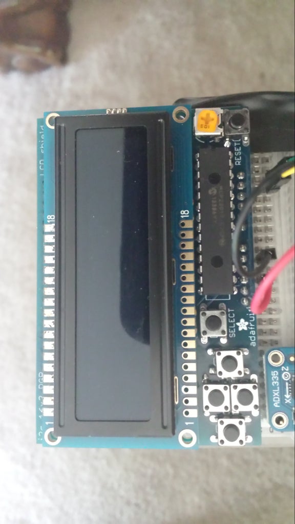 Connecting the LCD Display