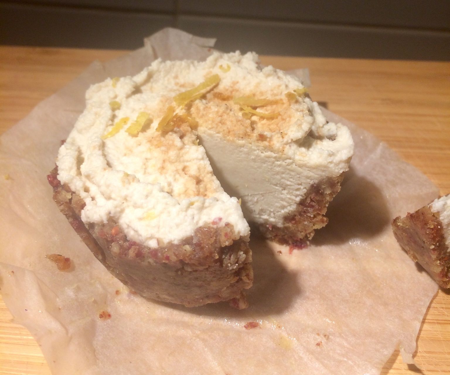 Nutty Vitamin Cups - Aka Vegan Lemon Cheese Tartelets